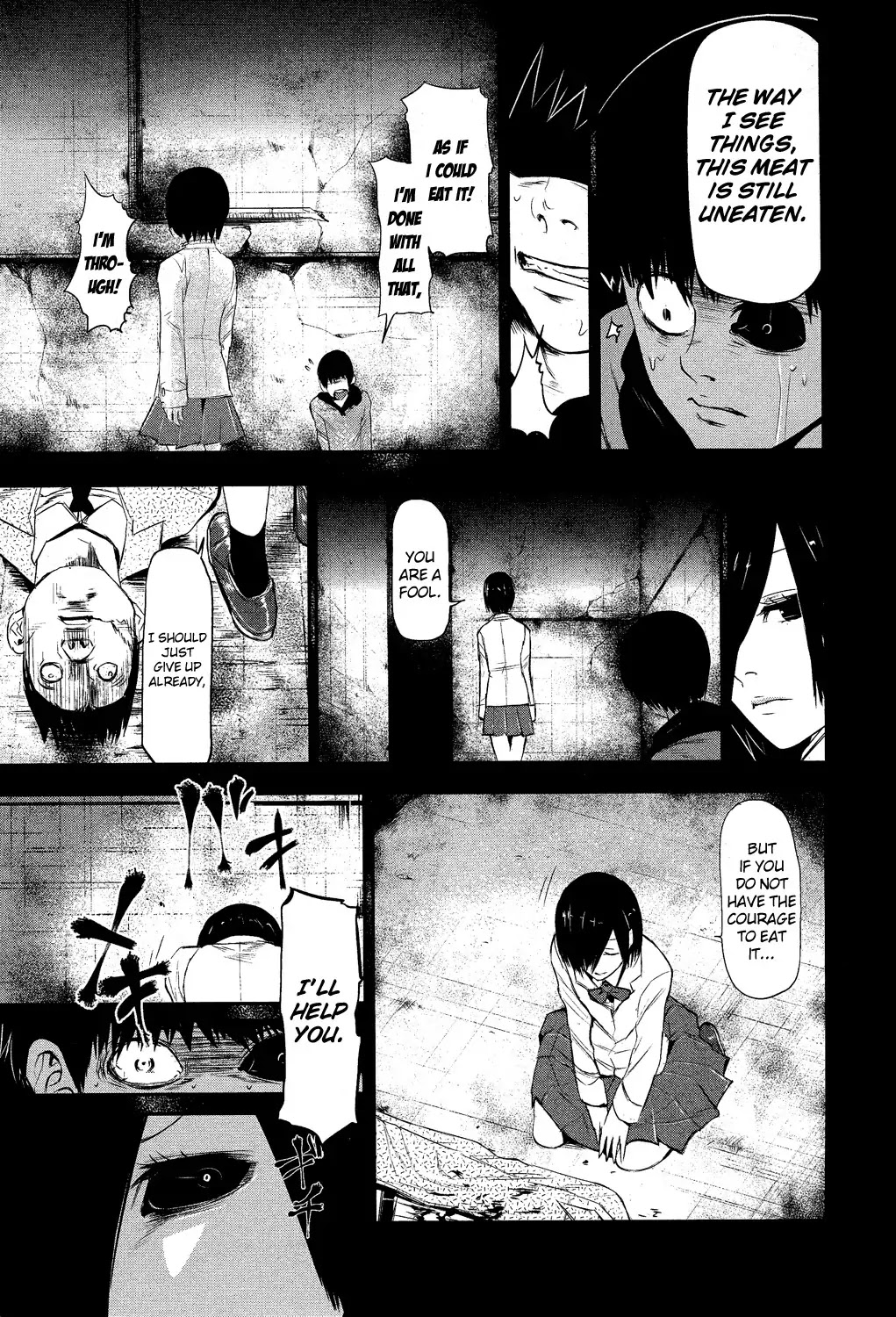Tokyo Ghoul Chapter 5 page 11 - Chapter 5: Feeding Ground