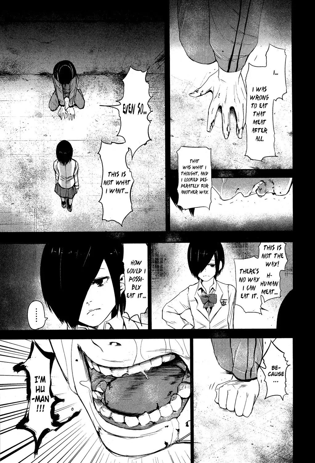 Tokyo Ghoul Chapter 5 page 17 - Chapter 5: Feeding Ground