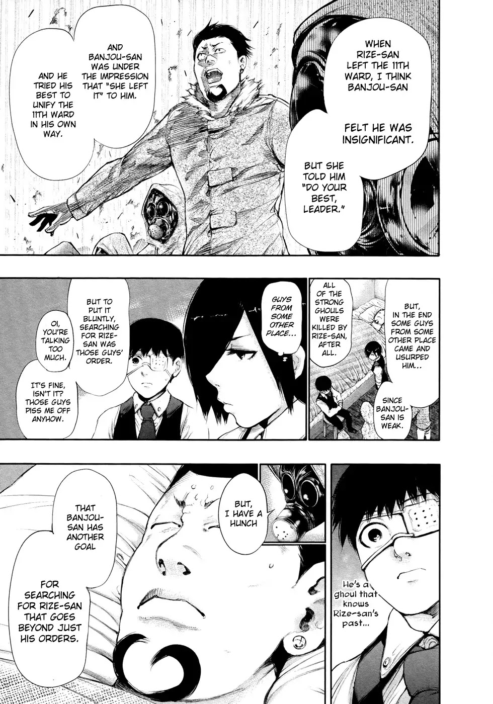 Tokyo Ghoul Chapter 50 page 17 - Chapter 50: Banjou