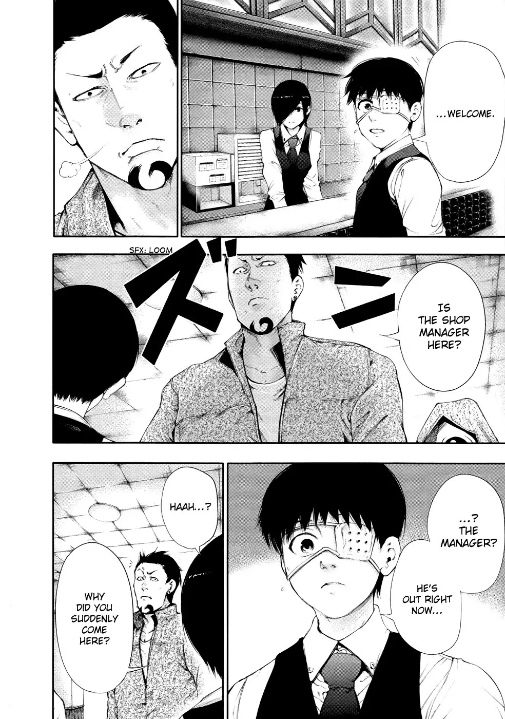 Tokyo Ghoul Chapter 50 page 4 - Chapter 50: Banjou