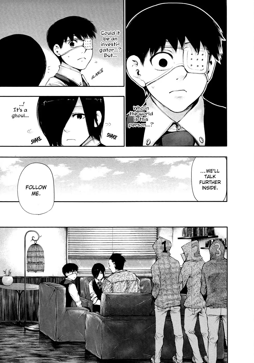 Tokyo Ghoul Chapter 50 page 7 - Chapter 50: Banjou