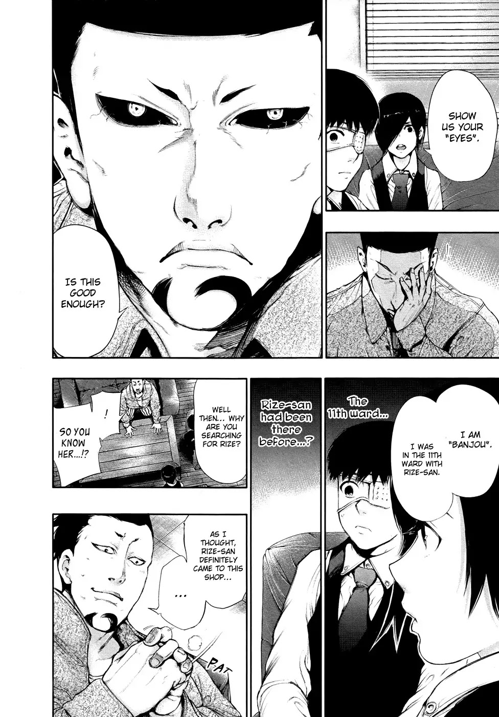 Tokyo Ghoul Chapter 50 page 8 - Chapter 50: Banjou