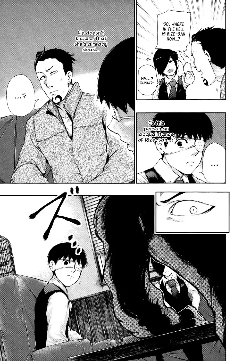 Tokyo Ghoul Chapter 50 page 9 - Chapter 50: Banjou