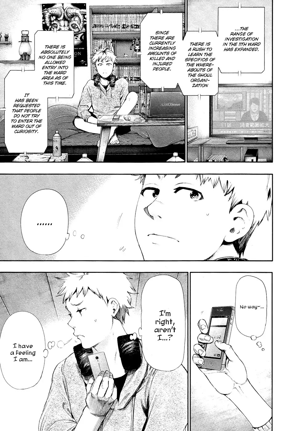 Tokyo Ghoul Chapter 53 page 18 - Chapter 53: Lecture