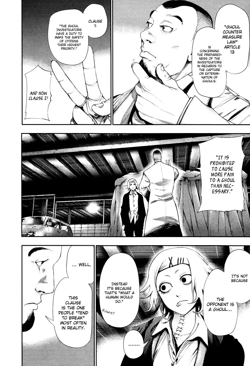Tokyo Ghoul Chapter 53 page 7 - Chapter 53: Lecture