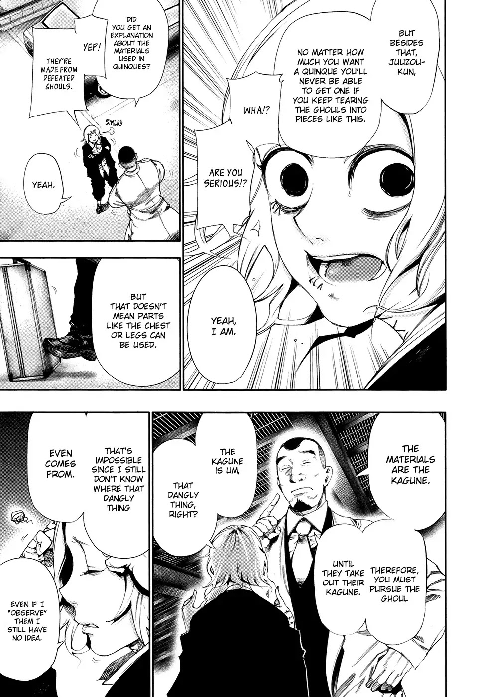 Tokyo Ghoul Chapter 53 page 8 - Chapter 53: Lecture