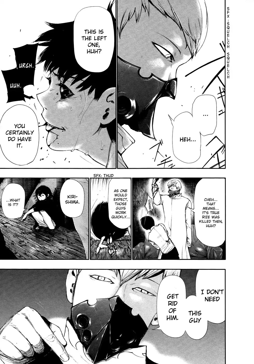 Tokyo Ghoul Chapter 54 page 13 - Chapter 54: Aogiri