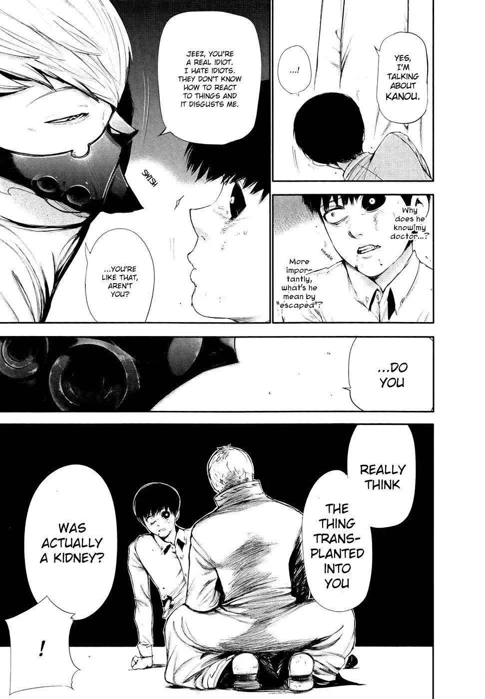 Tokyo Ghoul Chapter 54 page 15 - Chapter 54: Aogiri