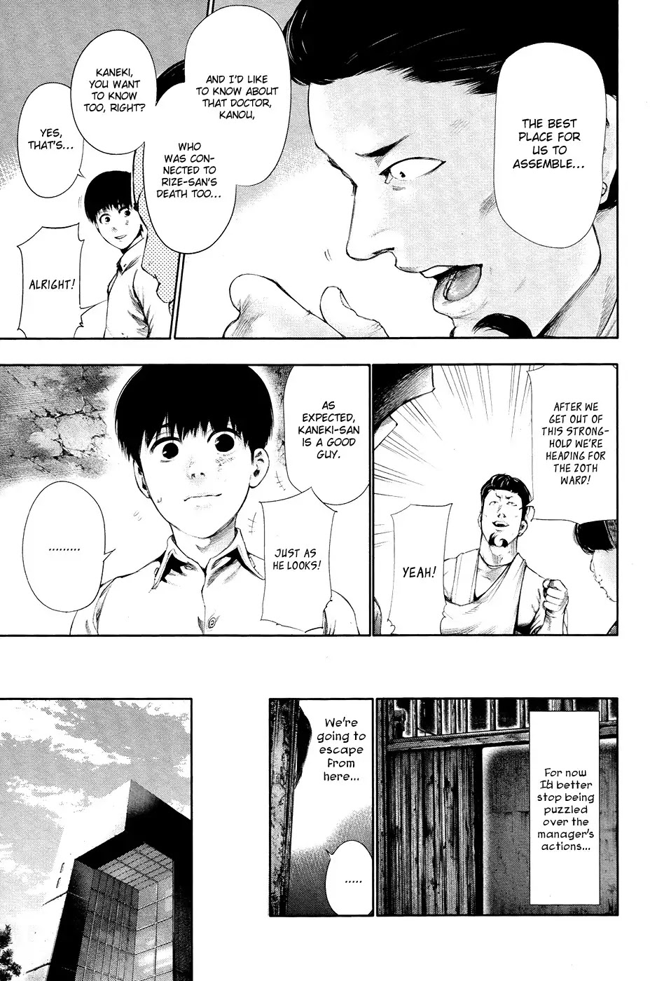 Tokyo Ghoul Chapter 55 page 14 - Chapter 55: Plan