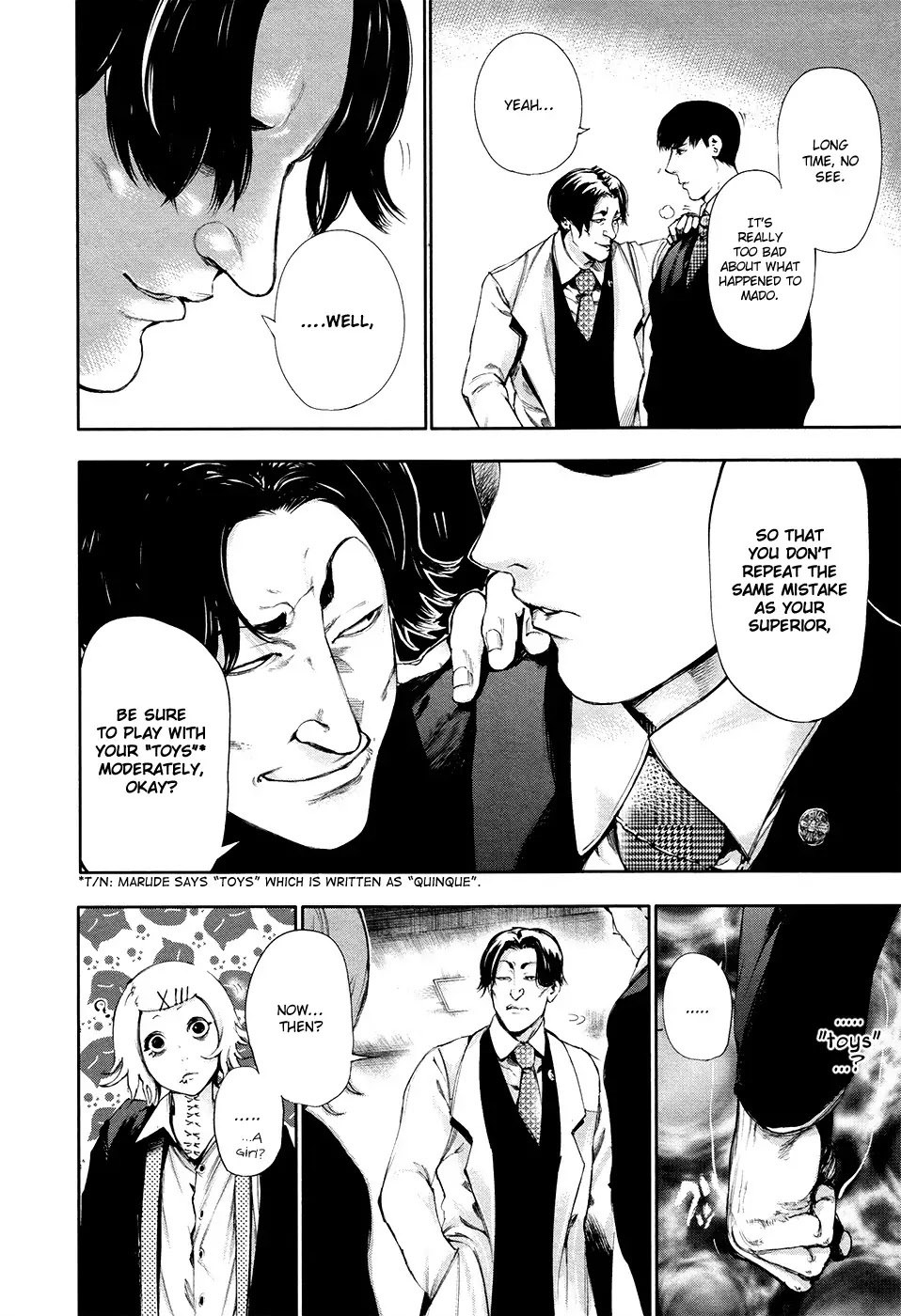 Tokyo Ghoul Chapter 55 page 17 - Chapter 55: Plan