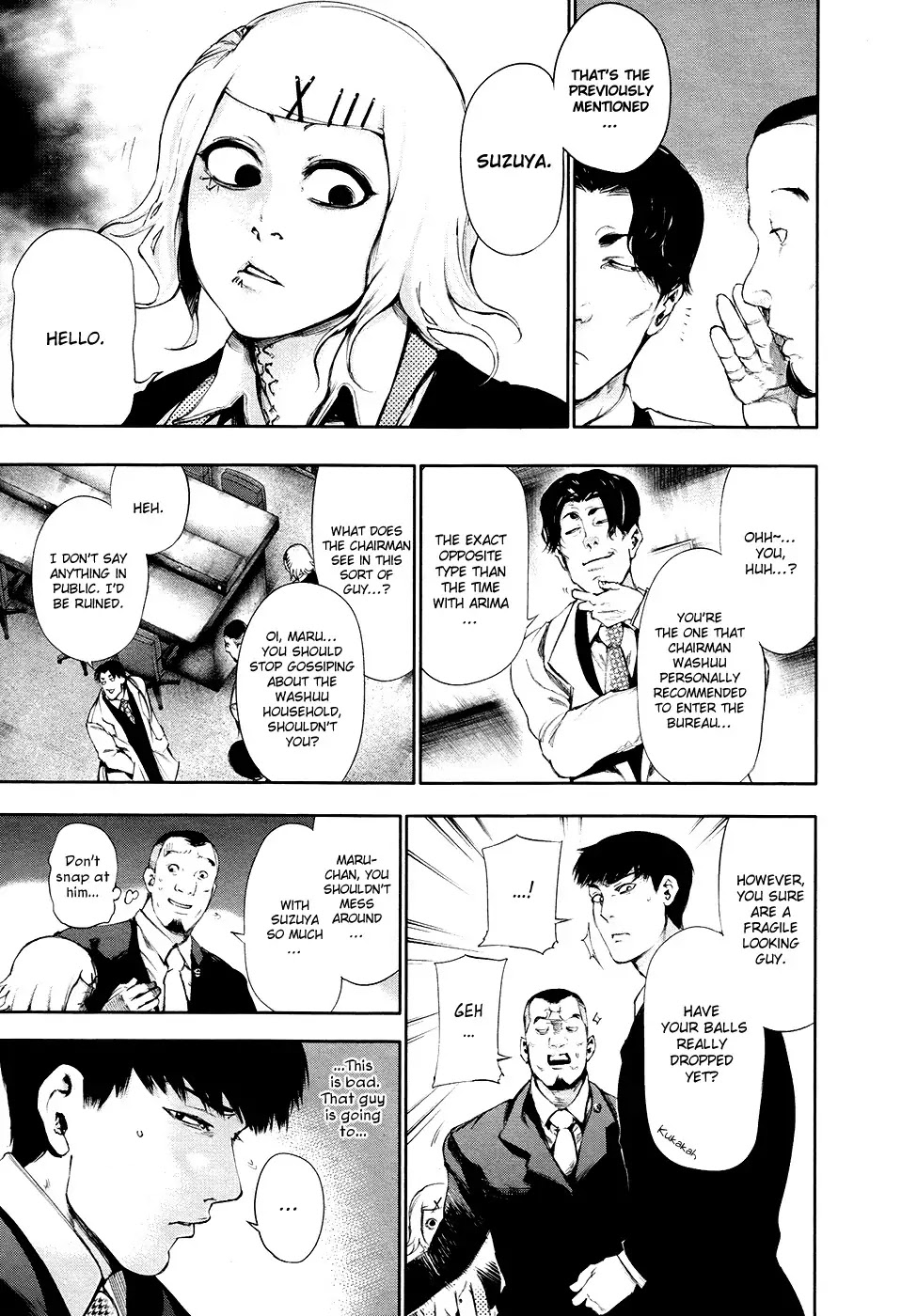 Tokyo Ghoul Chapter 55 page 18 - Chapter 55: Plan