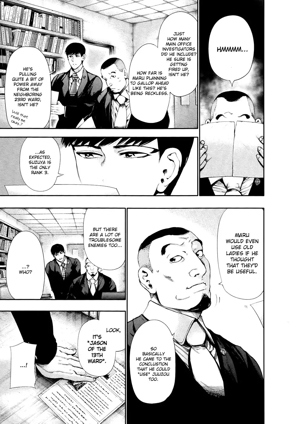 Tokyo Ghoul Chapter 56 page 4 - Chapter 56: Squirming