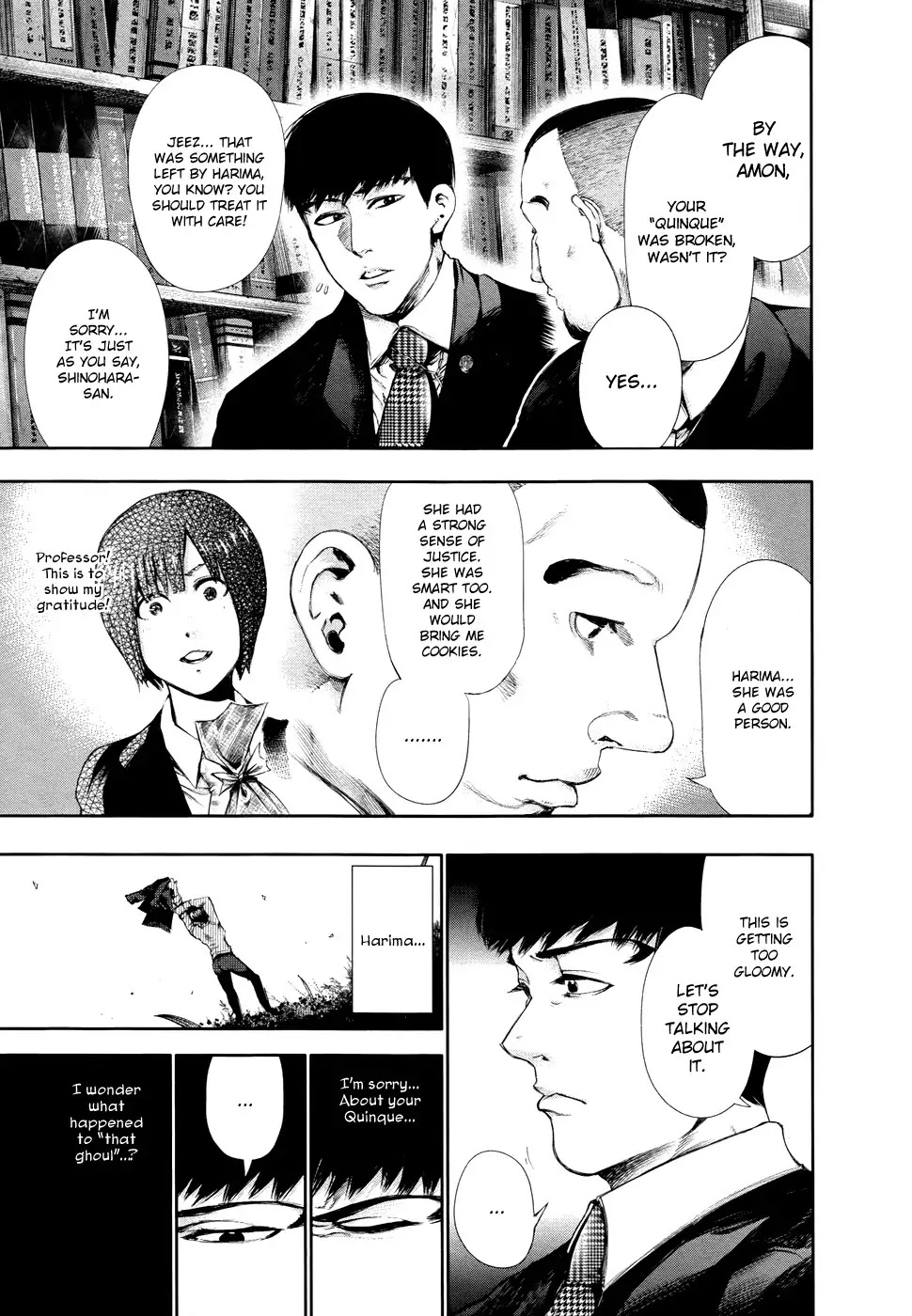 Tokyo Ghoul Chapter 56 page 6 - Chapter 56: Squirming