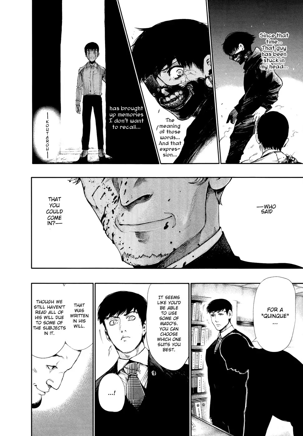 Tokyo Ghoul Chapter 56 page 7 - Chapter 56: Squirming