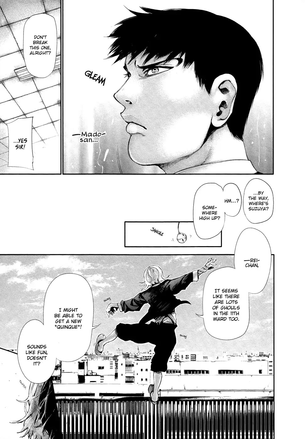 Tokyo Ghoul Chapter 56 page 8 - Chapter 56: Squirming