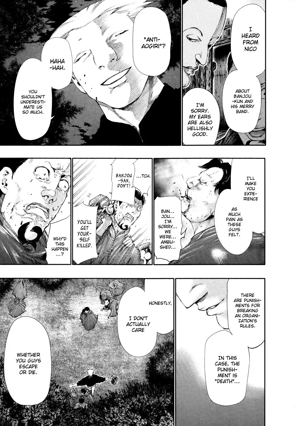 Tokyo Ghoul Chapter 58 page 10 - Chapter 58: Warped Smile