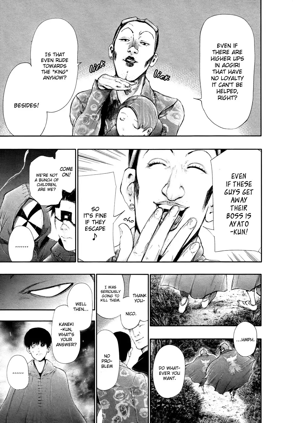 Tokyo Ghoul Chapter 58 page 14 - Chapter 58: Warped Smile