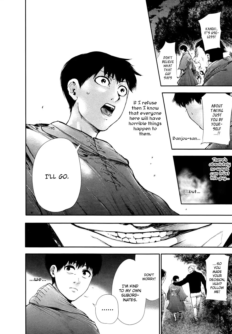 Tokyo Ghoul Chapter 58 page 15 - Chapter 58: Warped Smile