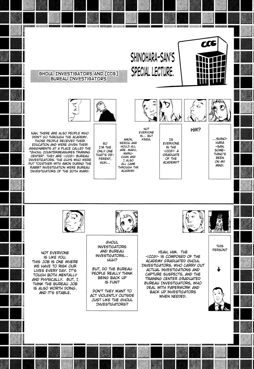 Tokyo Ghoul Chapter 58 page 21 - Chapter 58: Warped Smile