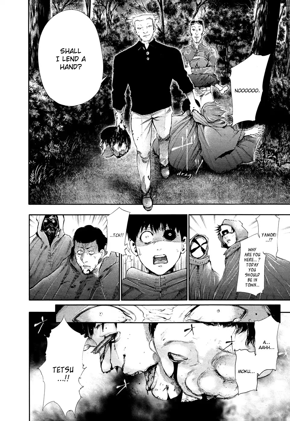 Tokyo Ghoul Chapter 58 page 9 - Chapter 58: Warped Smile