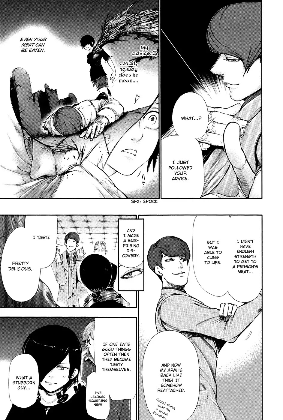 Tokyo Ghoul Chapter 59 page 14 - Chapter 59: Closed
