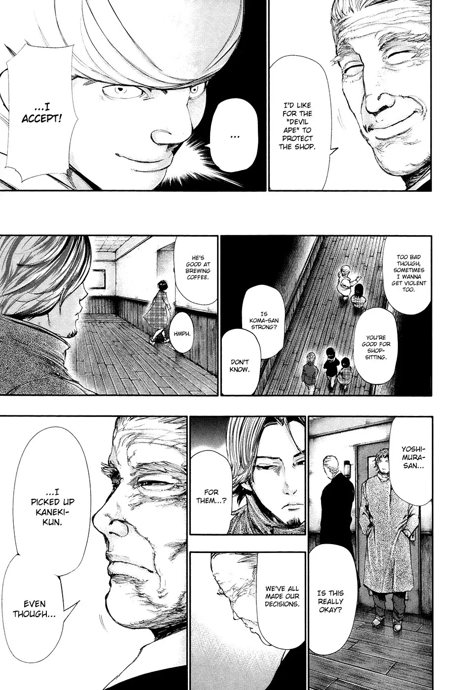 Tokyo Ghoul Chapter 59 page 20 - Chapter 59: Closed