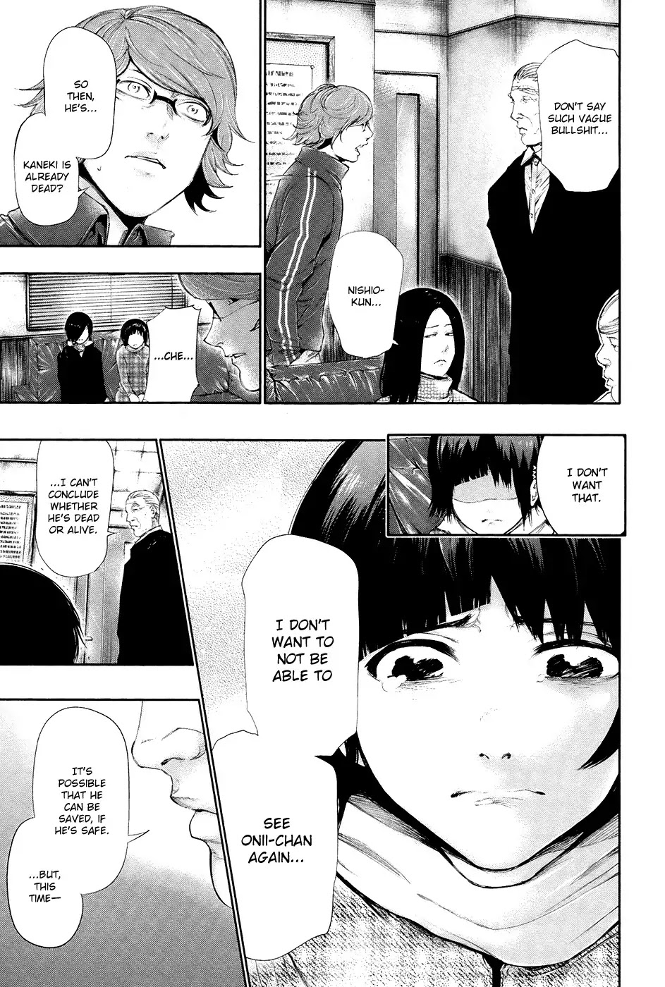 Tokyo Ghoul Chapter 59 page 6 - Chapter 59: Closed