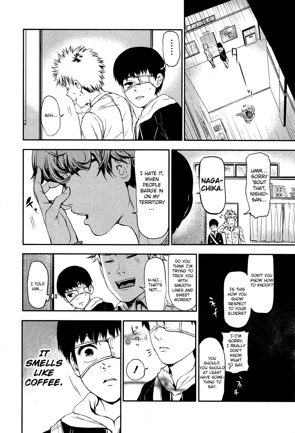 Tokyo Ghoul Chapter 6 page 14 - Chapter 6: Homing