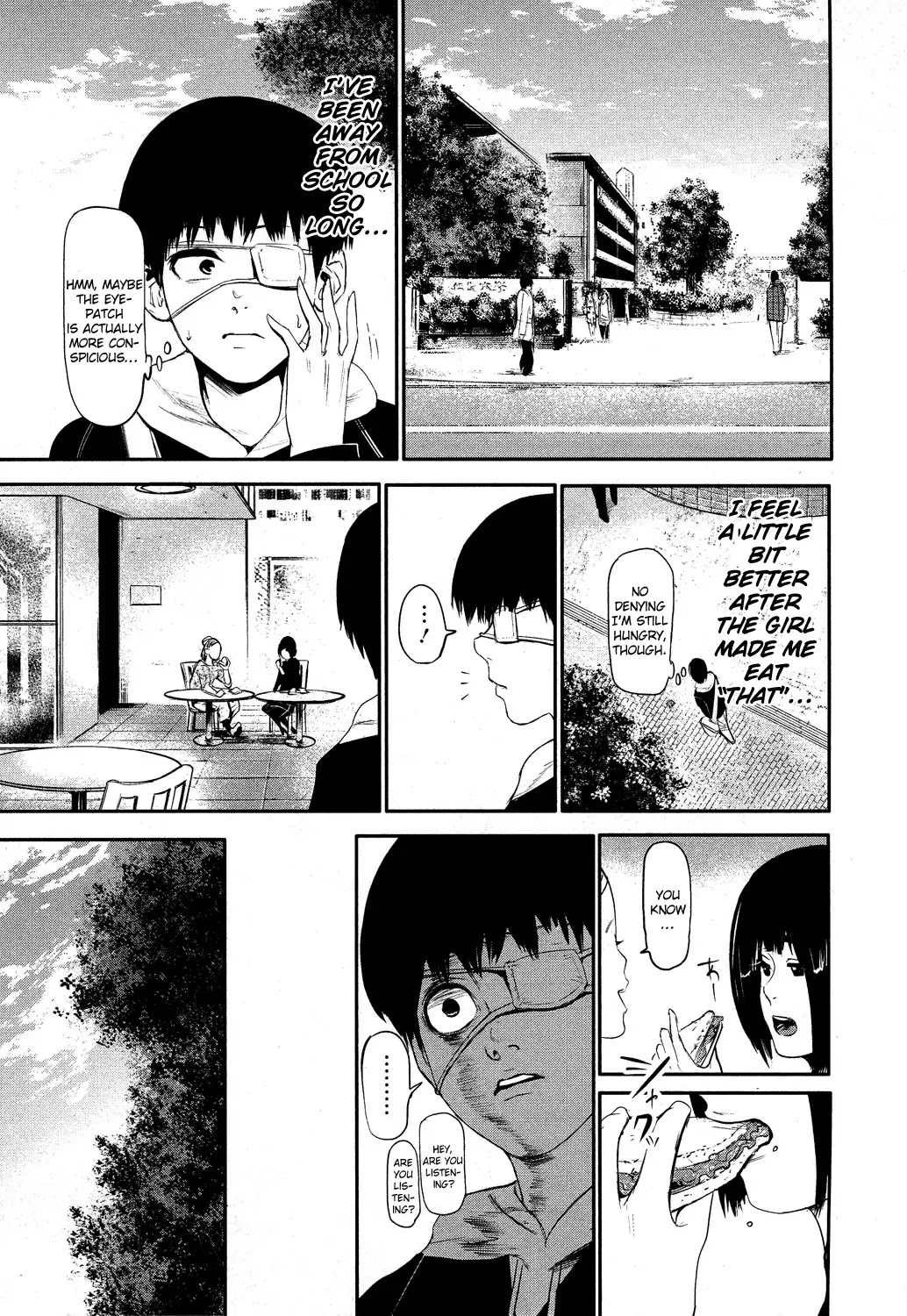 Tokyo Ghoul Chapter 6 page 7 - Chapter 6: Homing