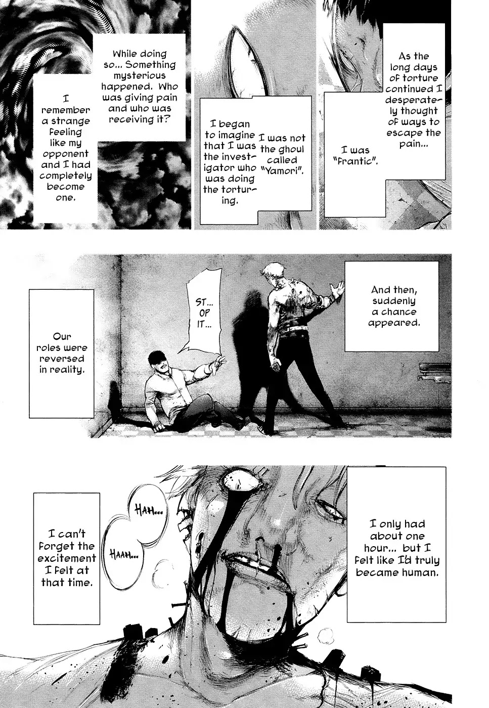 Tokyo Ghoul Chapter 61 page 14 - Chapter 61: Faint Light
