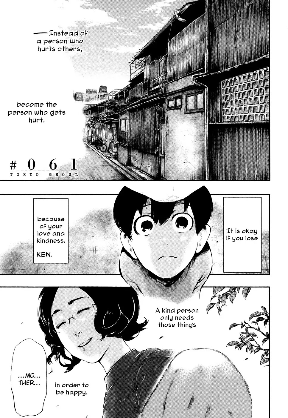 Tokyo Ghoul Chapter 61 page 2 - Chapter 61: Faint Light
