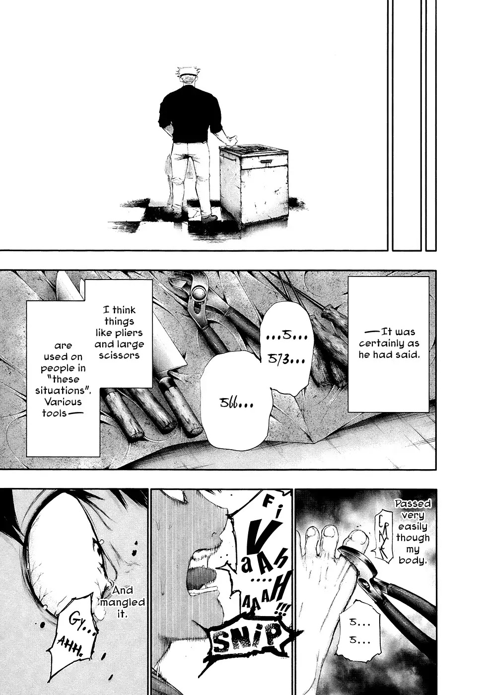 Tokyo Ghoul Chapter 61 page 8 - Chapter 61: Faint Light