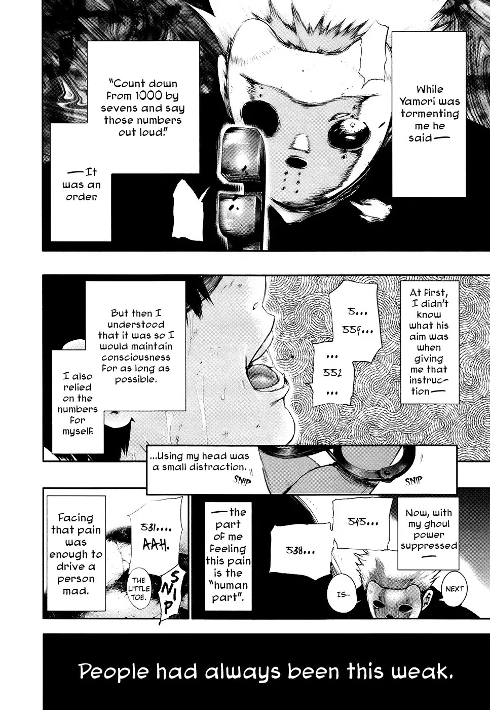 Tokyo Ghoul Chapter 61 page 9 - Chapter 61: Faint Light