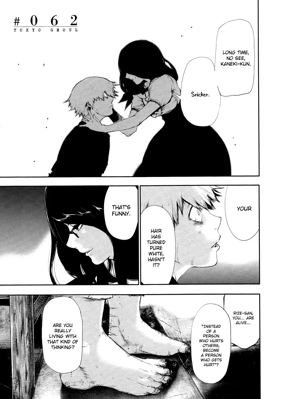 Tokyo Ghoul Chapter 62 page 2 - Chapter 62: Kaneki