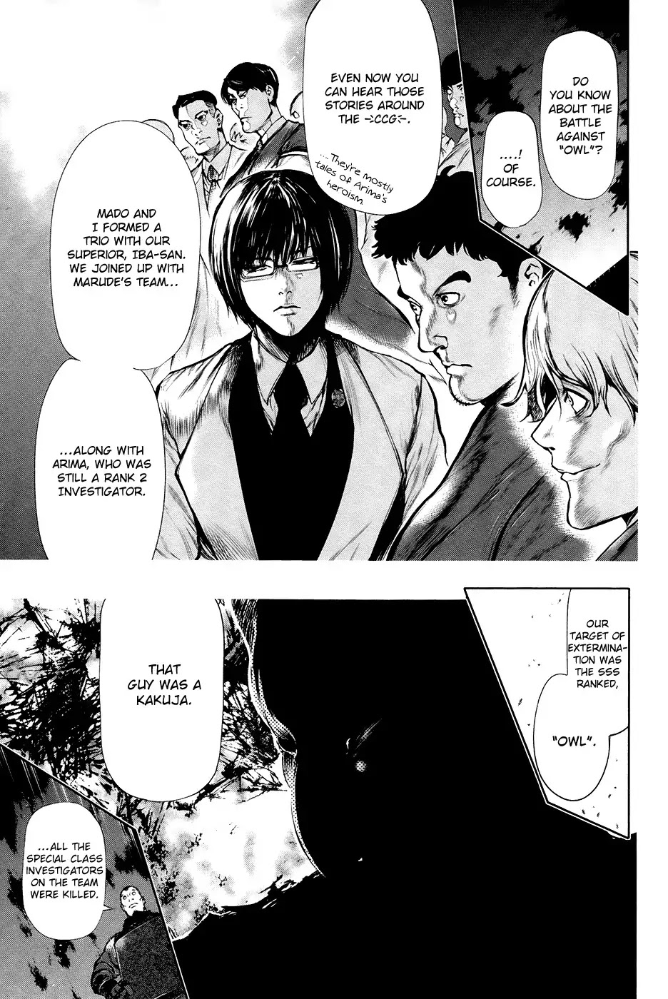 Tokyo Ghoul Chapter 65 page 6 - Chapter 65: Kakuja