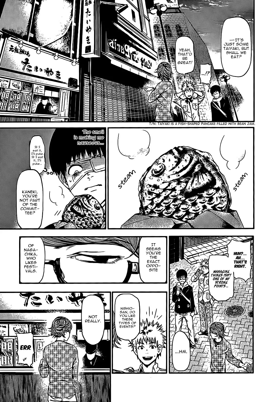 Tokyo Ghoul Chapter 7 page 10 - Chapter 7: Deception