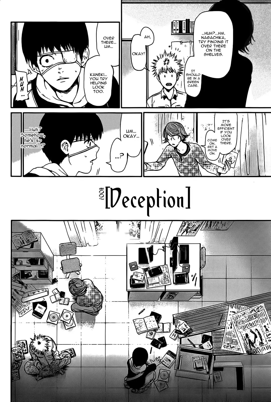 Tokyo Ghoul Chapter 7 page 3 - Chapter 7: Deception