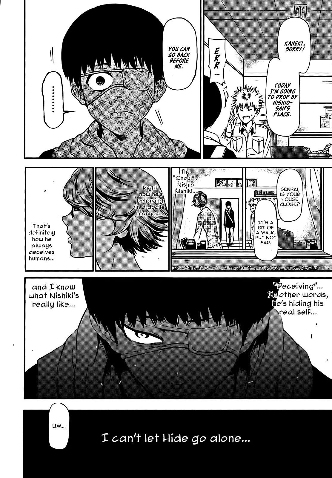 Tokyo Ghoul Chapter 7 page 5 - Chapter 7: Deception