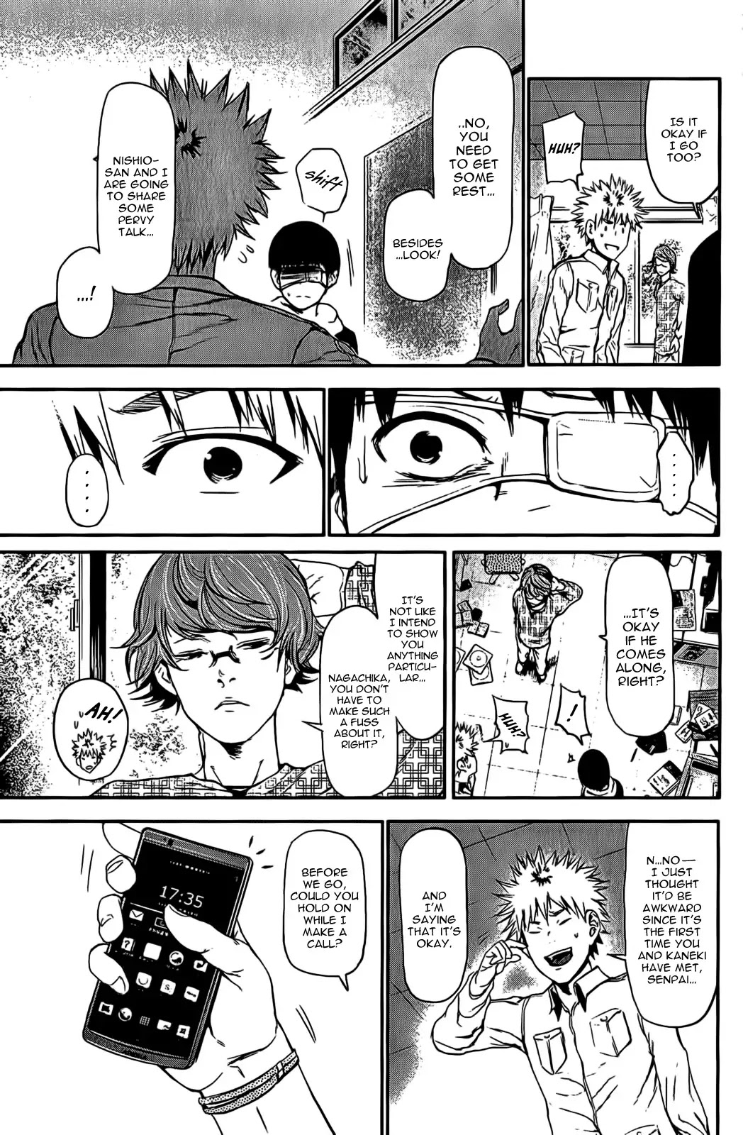 Tokyo Ghoul Chapter 7 page 6 - Chapter 7: Deception