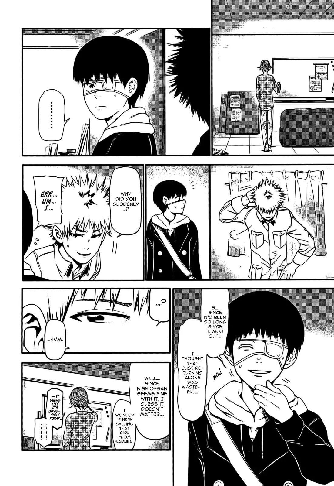 Tokyo Ghoul Chapter 7 page 7 - Chapter 7: Deception