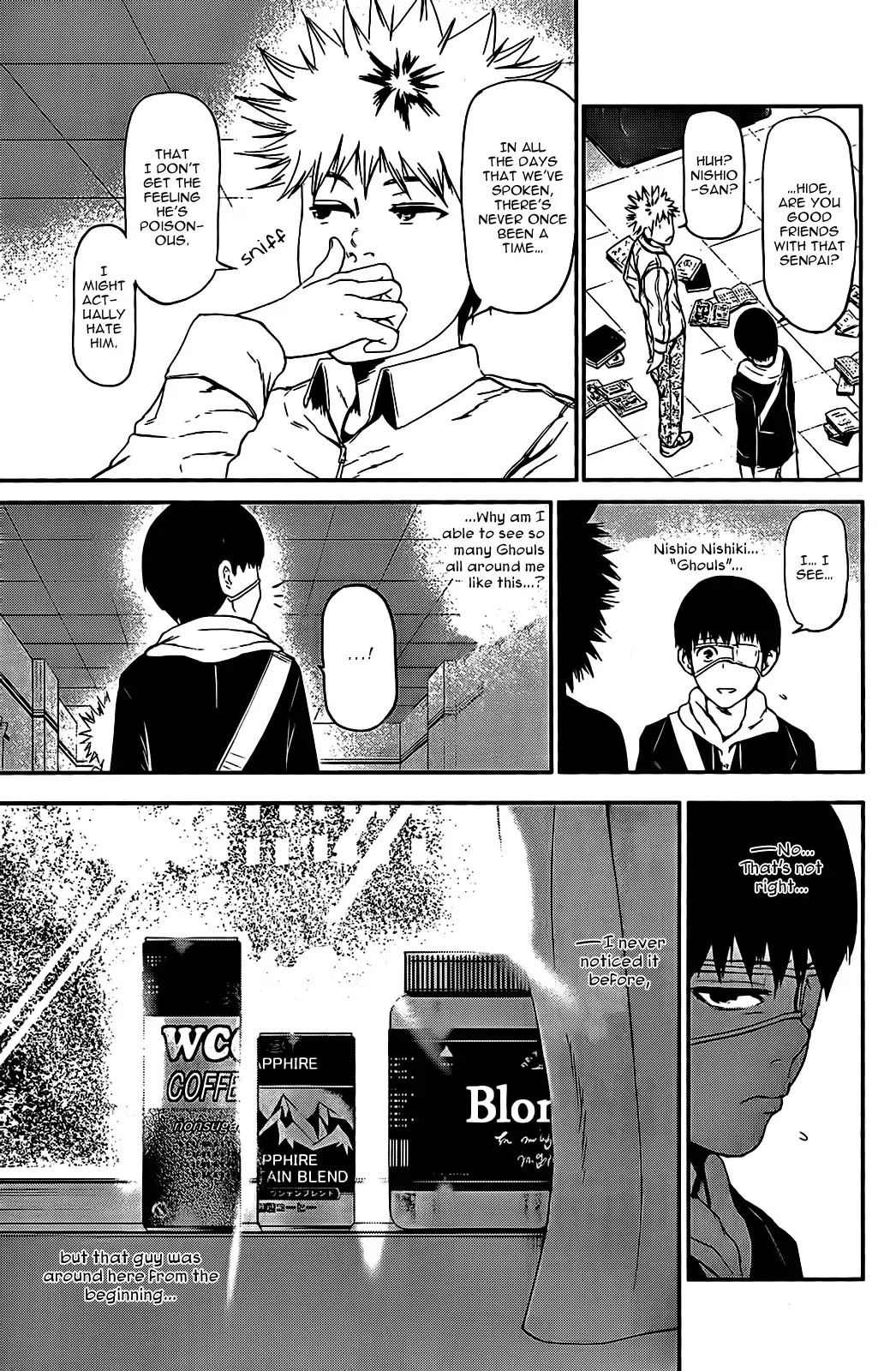 Tokyo Ghoul Chapter 7 page 8 - Chapter 7: Deception