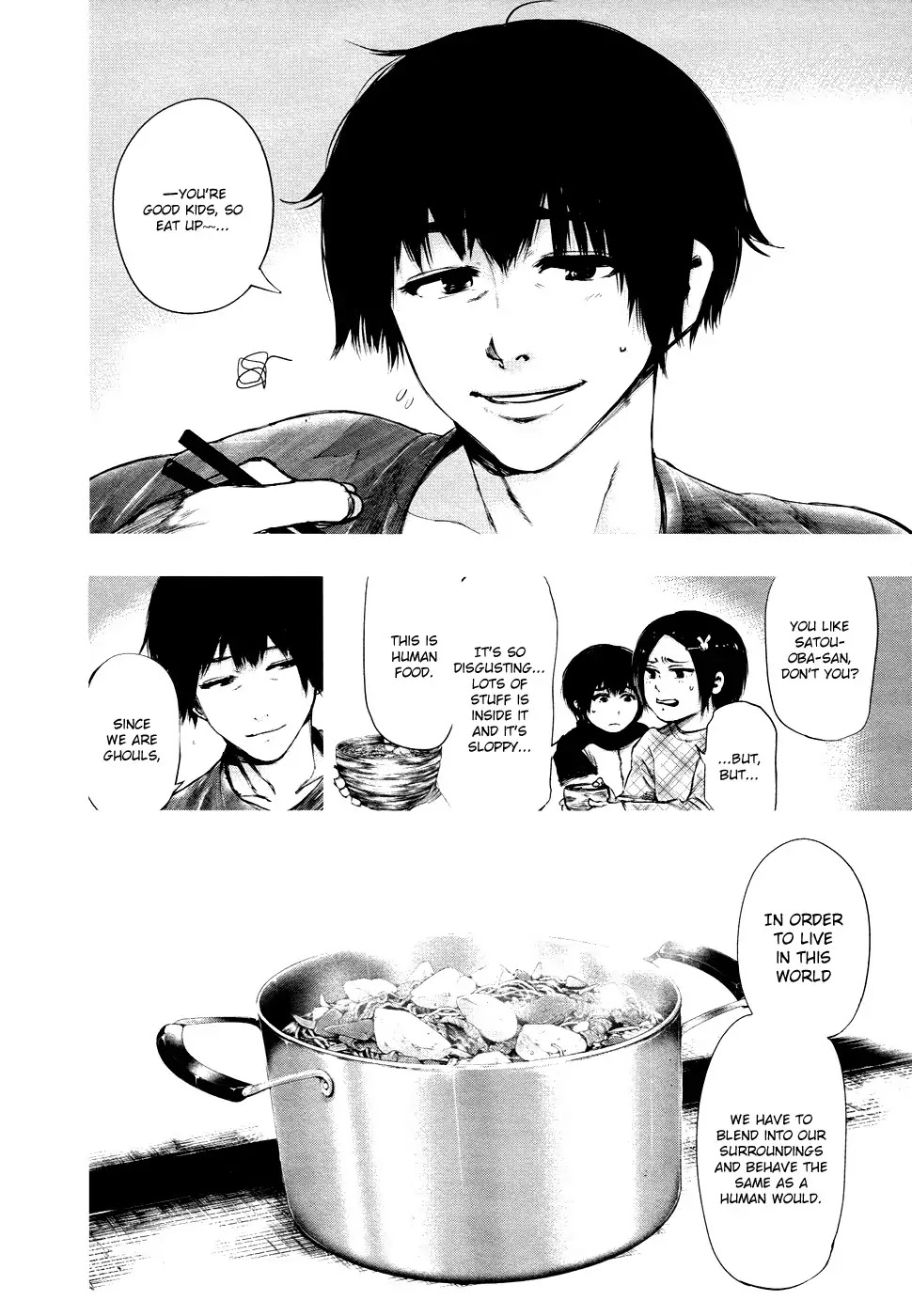 Tokyo Ghoul Chapter 70 page 5 - Chapter 70: Sister and Brother