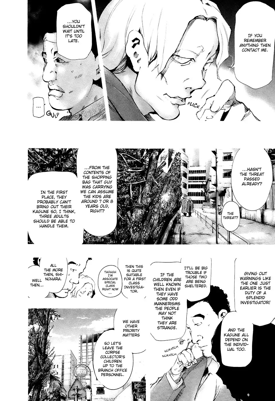 Tokyo Ghoul Chapter 71 page 5 - Chapter 71: Two People