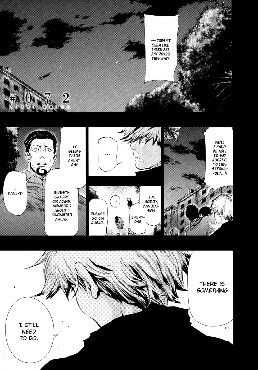 Tokyo Ghoul Chapter 72 page 2 - Chapter 72: Halfway