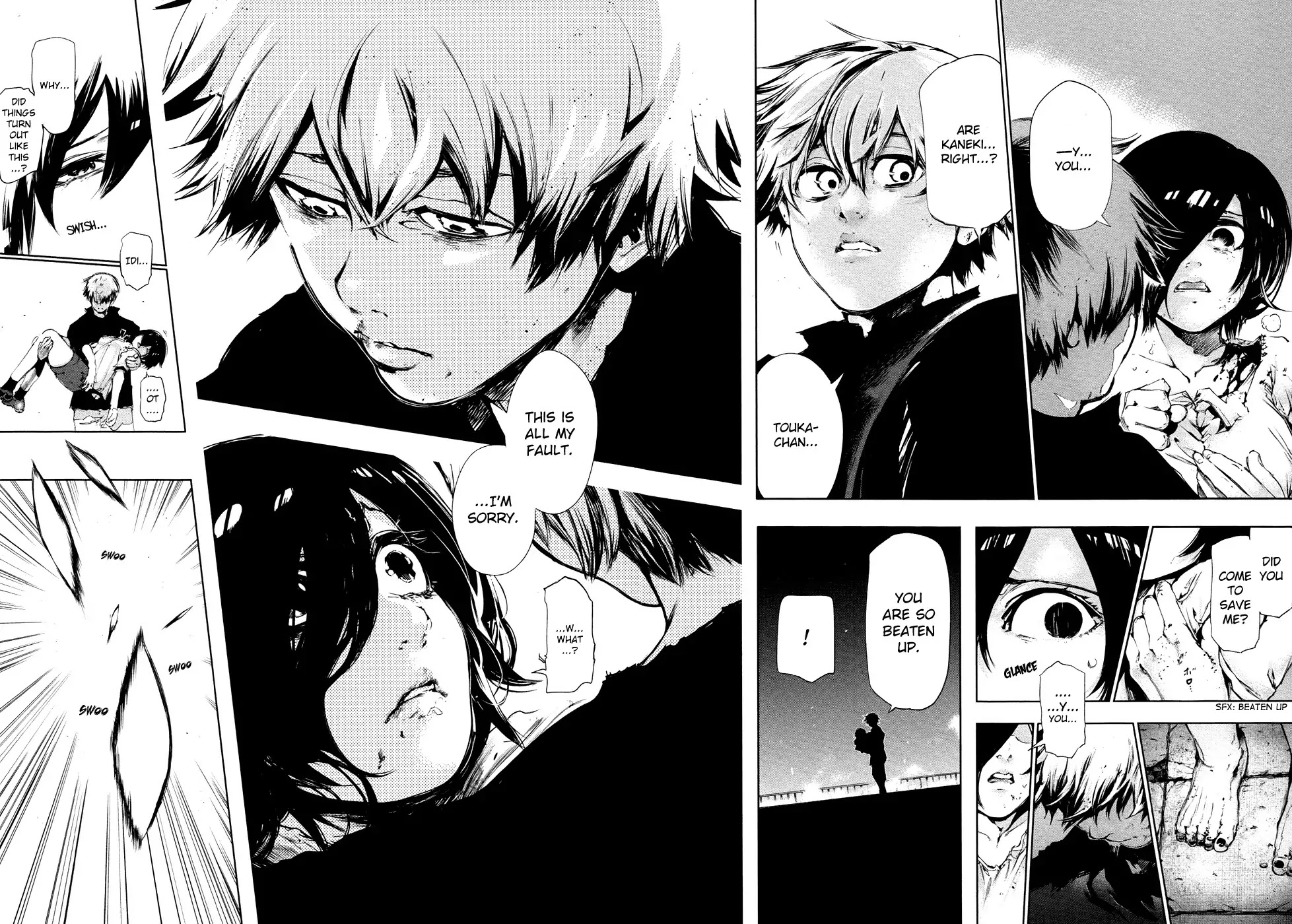 Tokyo Ghoul Chapter 72 page 8 - Chapter 72: Halfway