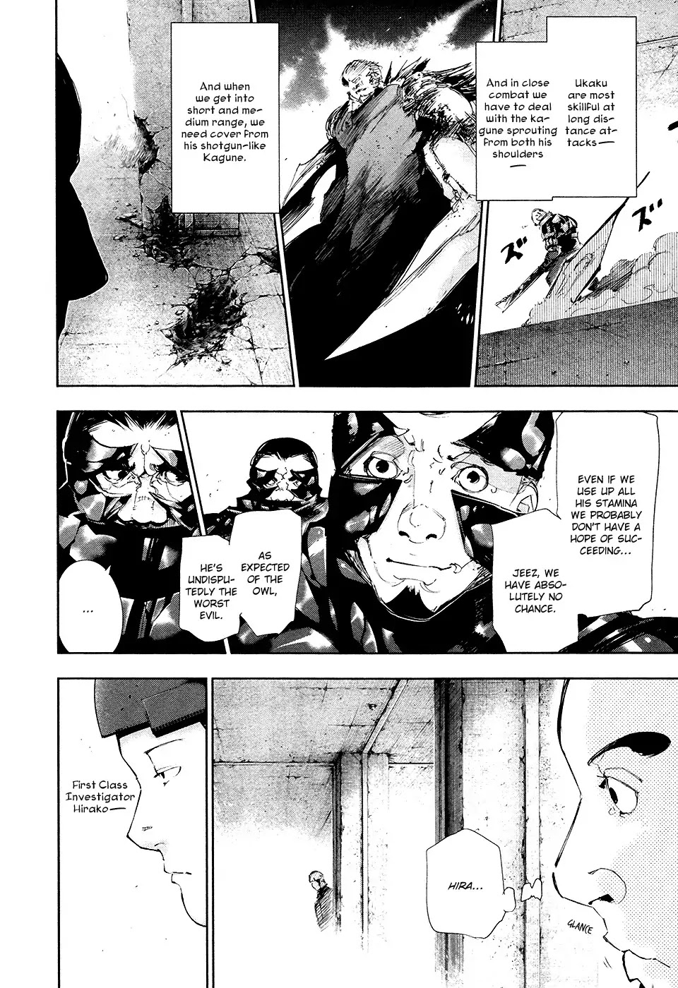Tokyo Ghoul Chapter 73 page 13 - Chapter 73: Spark