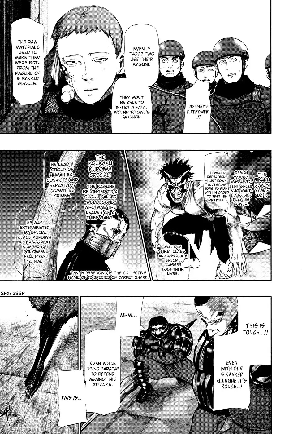 Tokyo Ghoul Chapter 74 page 4 - Chapter 74: Persistance