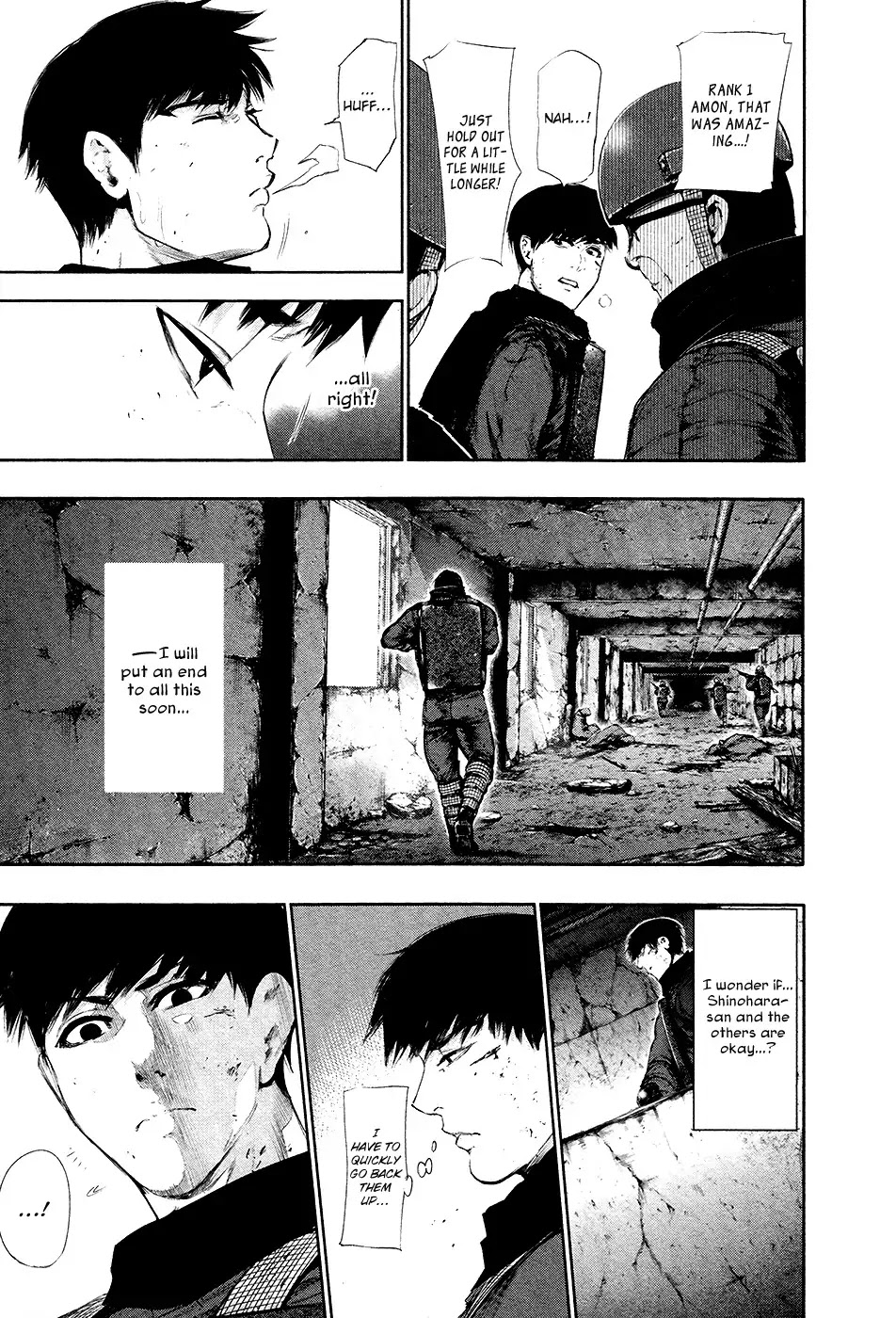 Tokyo Ghoul Chapter 77 page 13 - Chapter 77: Building 7