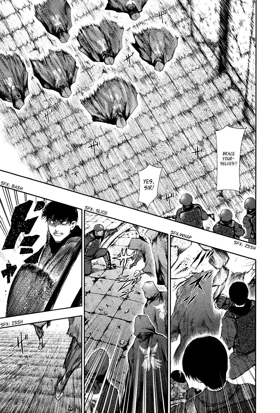 Tokyo Ghoul Chapter 77 page 6 - Chapter 77: Building 7