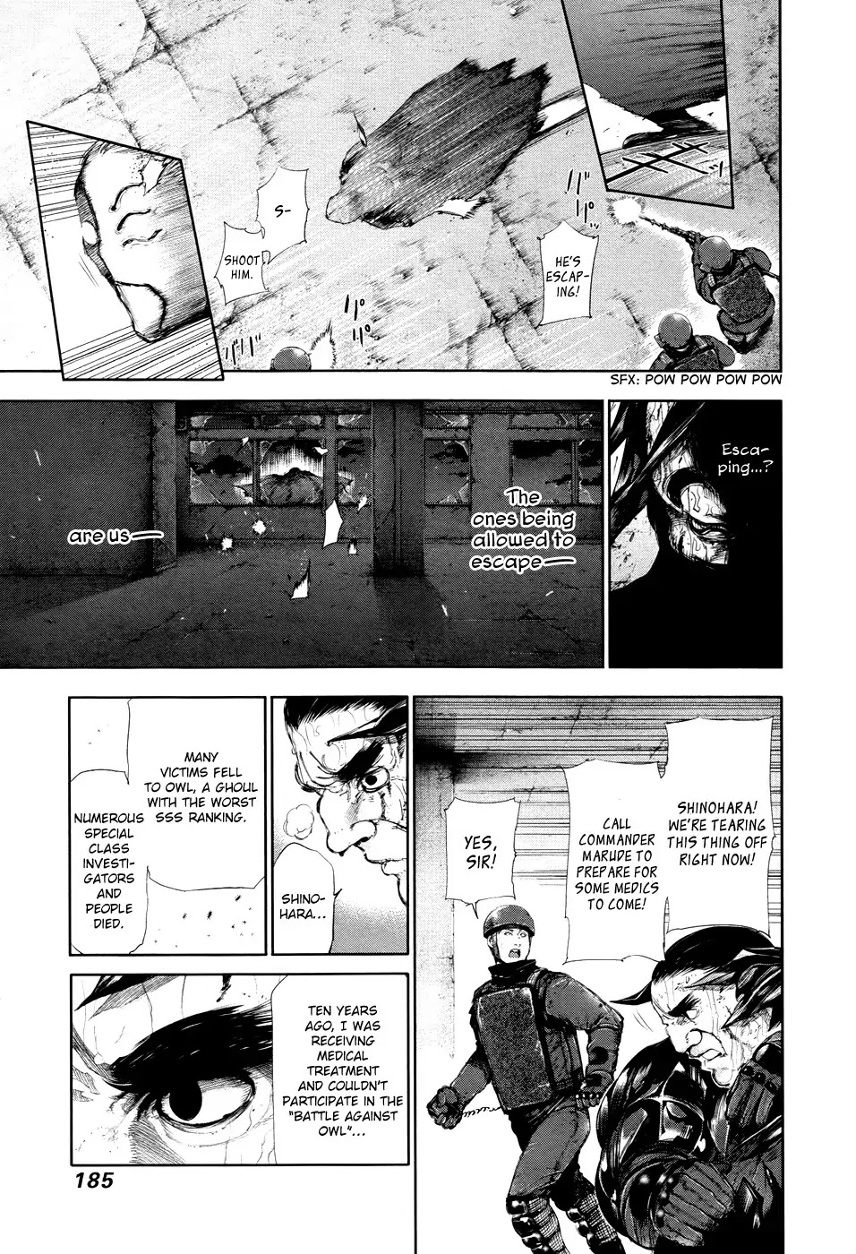 Tokyo Ghoul Chapter 78 page 10 - Chapter 78: Diversion